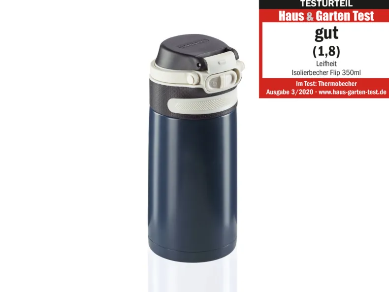 Isoleerbeker Flip 350ml dark blue