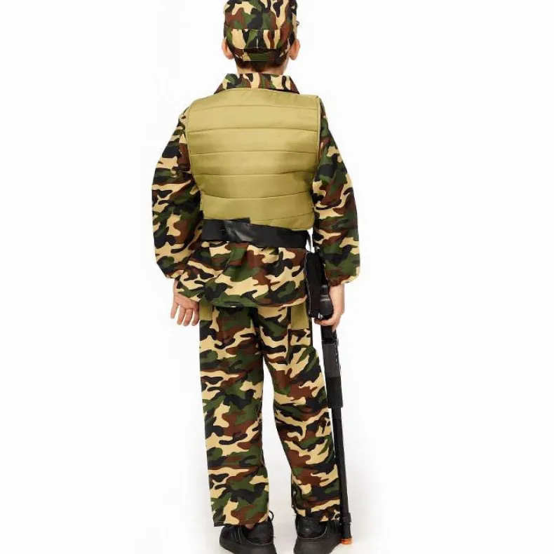 Leger Verkleedpak Kind - Maat 164