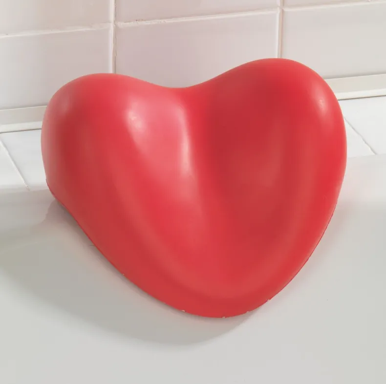 Badkussen Tropic rood