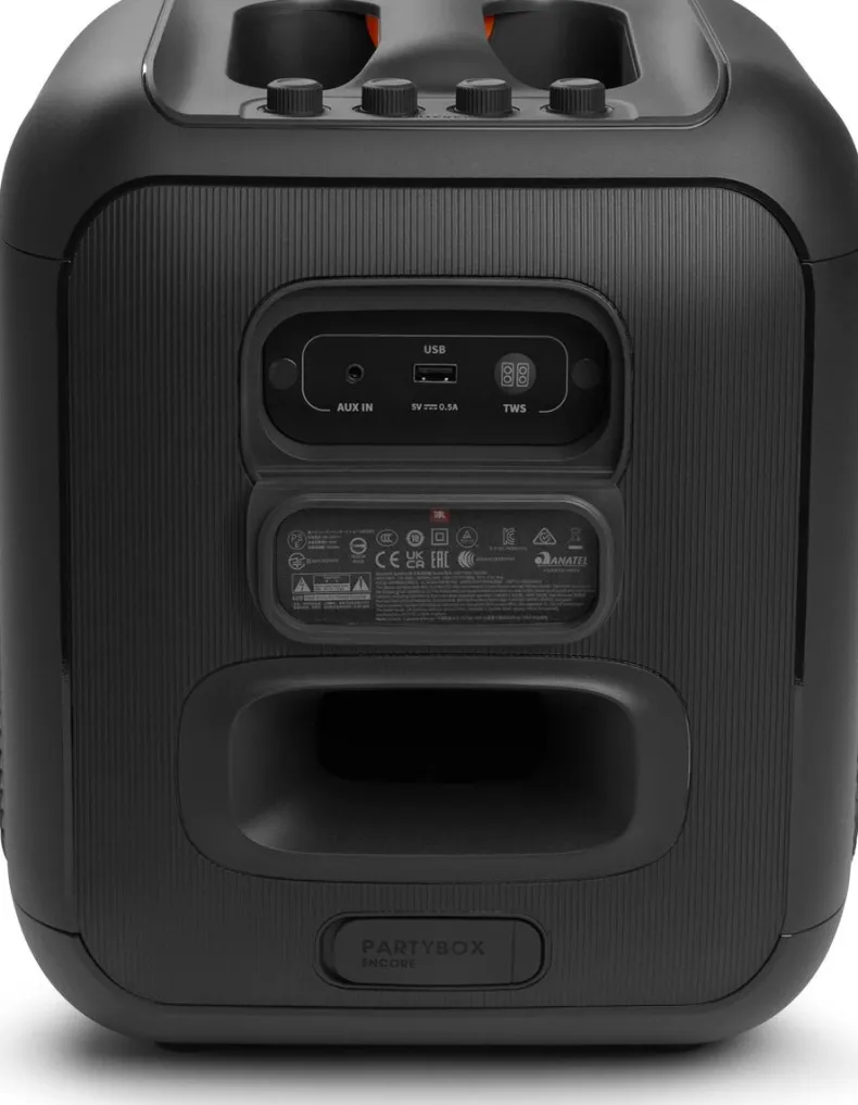JBL PartyBox Encore Draadloze Bluetooth Speaker met microfoon - Zwart