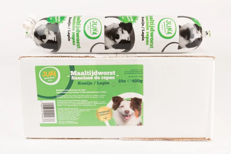 Juna maaltijdworst konijn