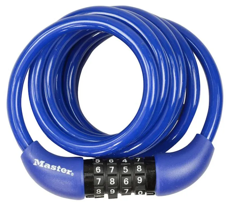 Kabelfietsslot met cijfercombinatie 1,80 m