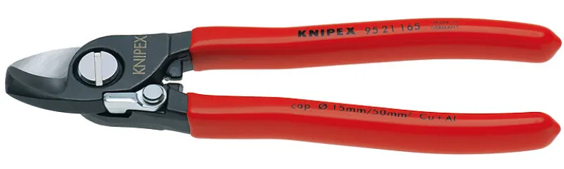 Kabelschaar met veer 165 mm