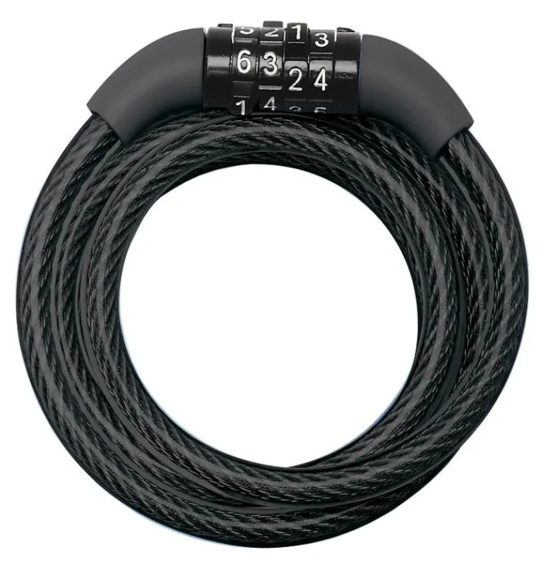 Kabelsslot fiets 1,20 m met code