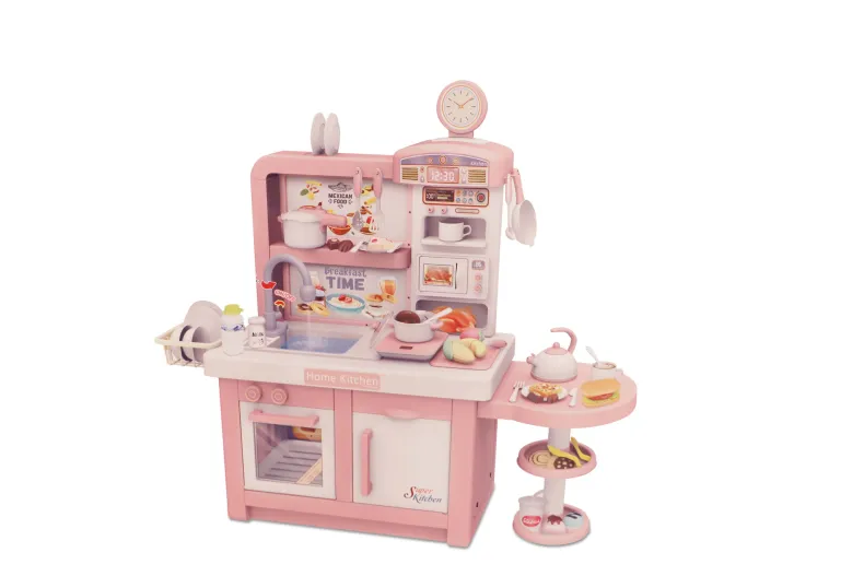 Keuken met Stromend Water Speelset - Roze