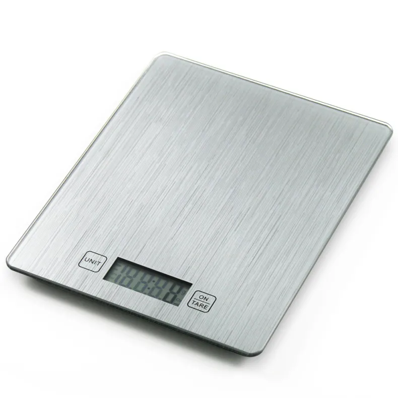 Keukenweegschaal metal brush