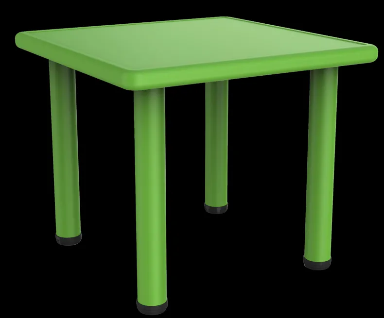 Kindertafel 62x62x56 cm groen