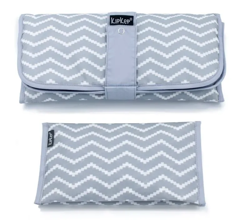 KipKep Napper Combi-verschoonset Silver grey