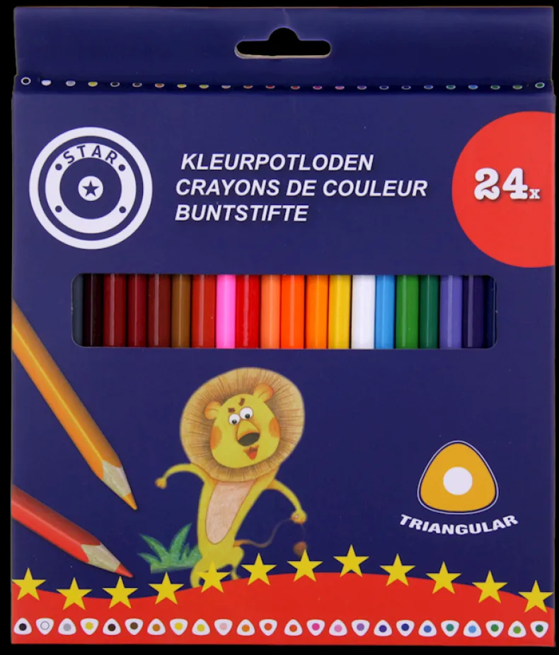 Kleurpotloden 24 stuks