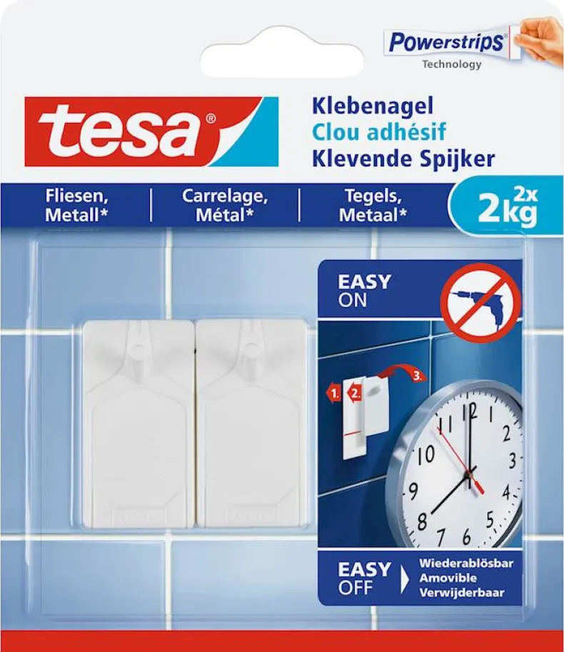 Klevende Spijker tegels & metaal (2 stuks) 2 kg