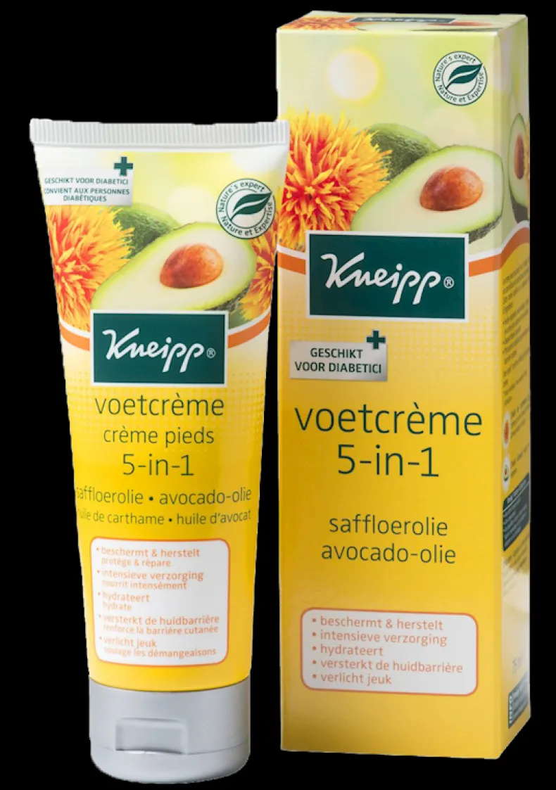 Kneipp voetcrème 5 in 1 75 ml