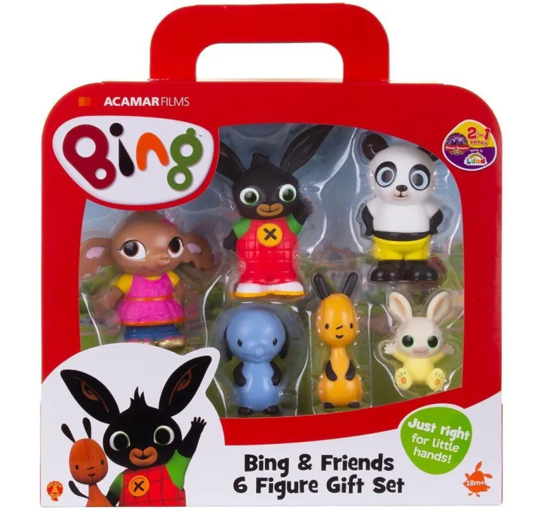 Koffer met speelfiguren