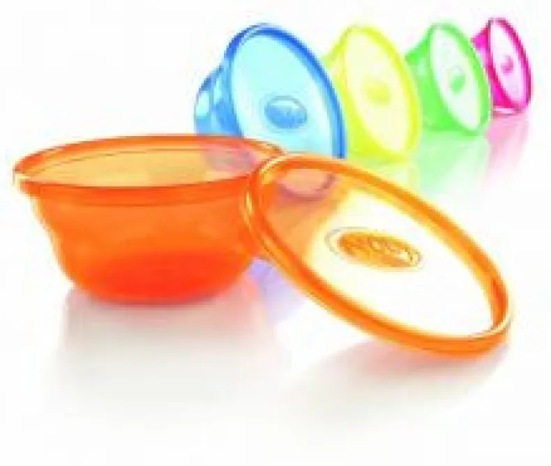 Kommetje met deksel - 6 stuks