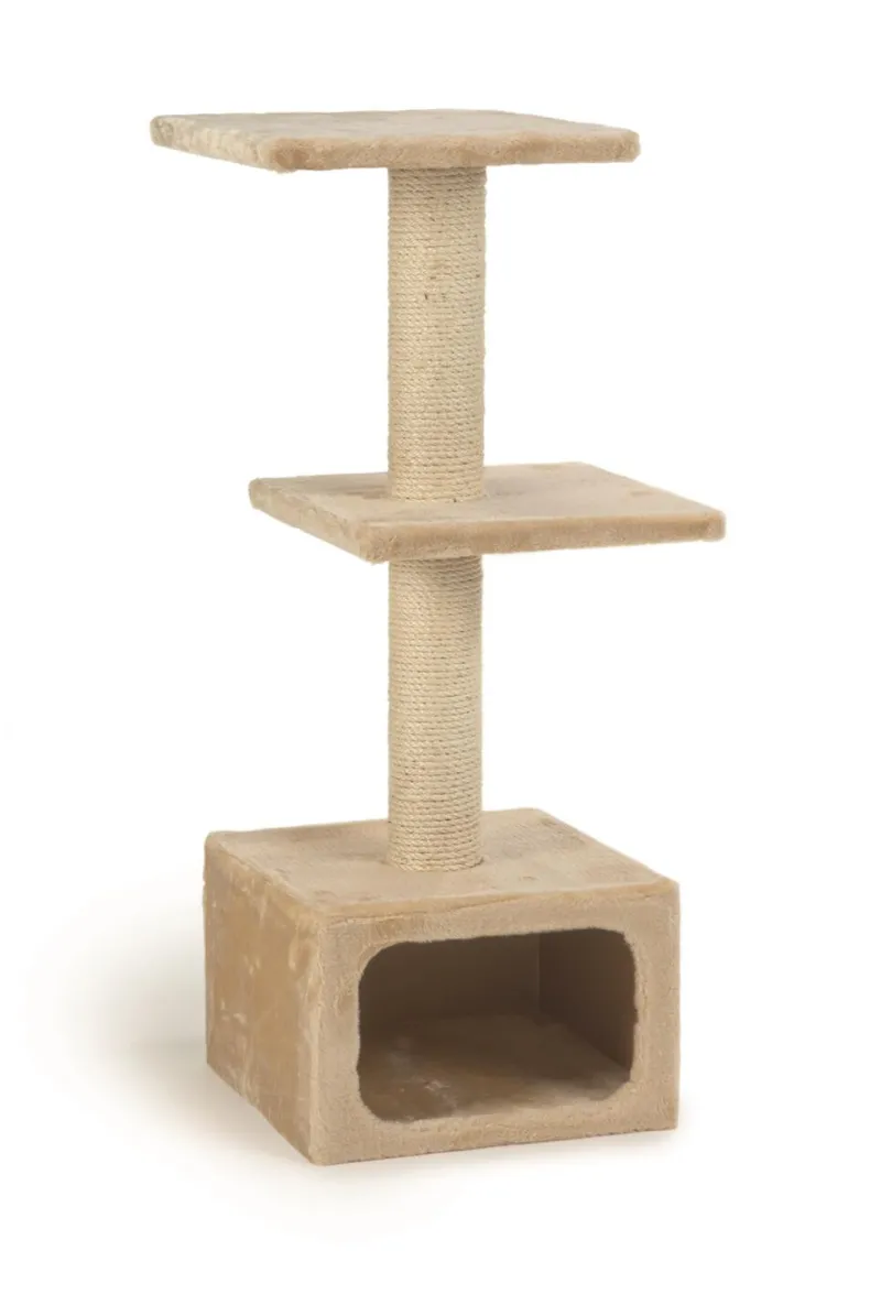 Krabpaal dora beige 38x38x91 cm