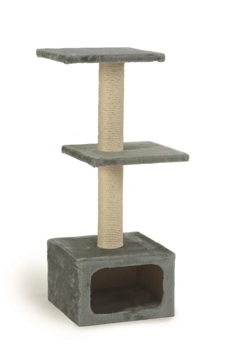 Krabpaal dora grijs 38 x 38 x 91 cm