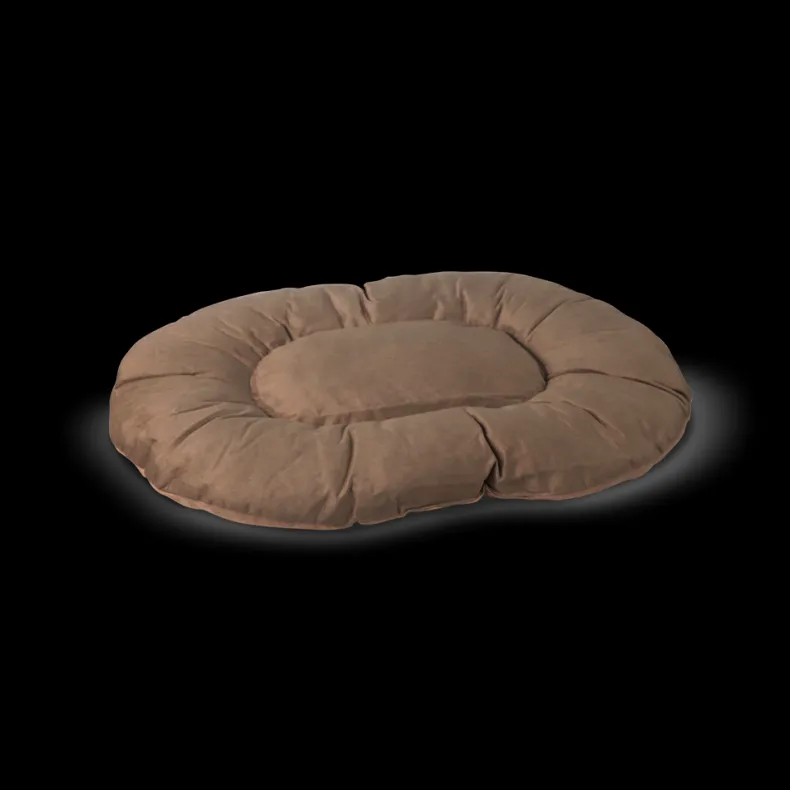 Kussen beige / grijs 80 x 55 x 9 cm