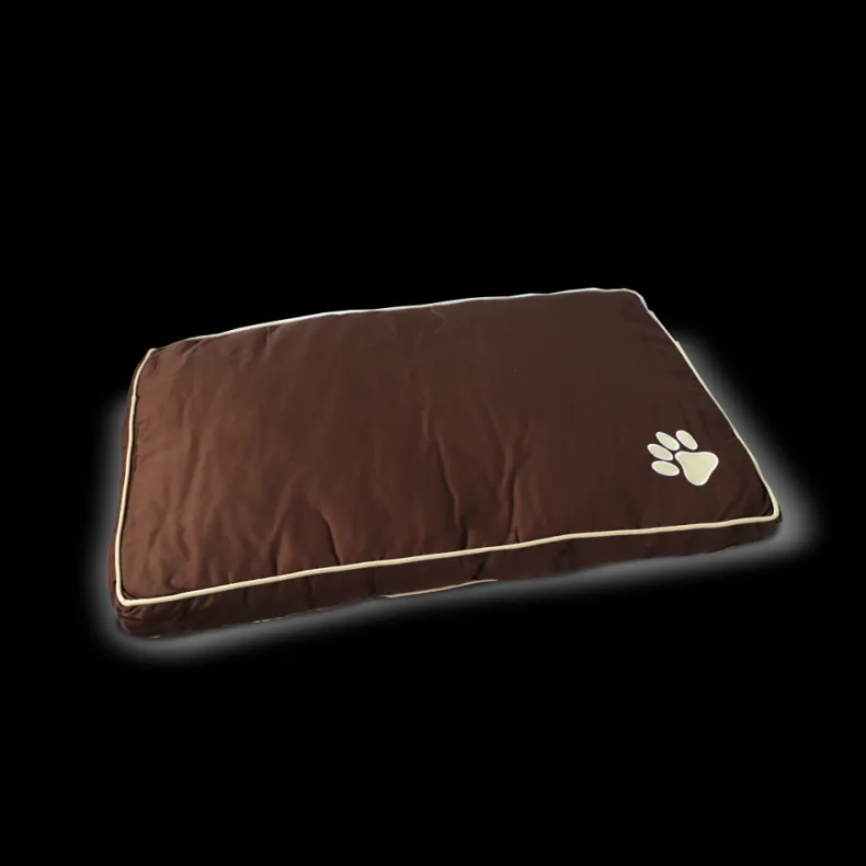 Kussen bruin 90 x 59 x 8 cm