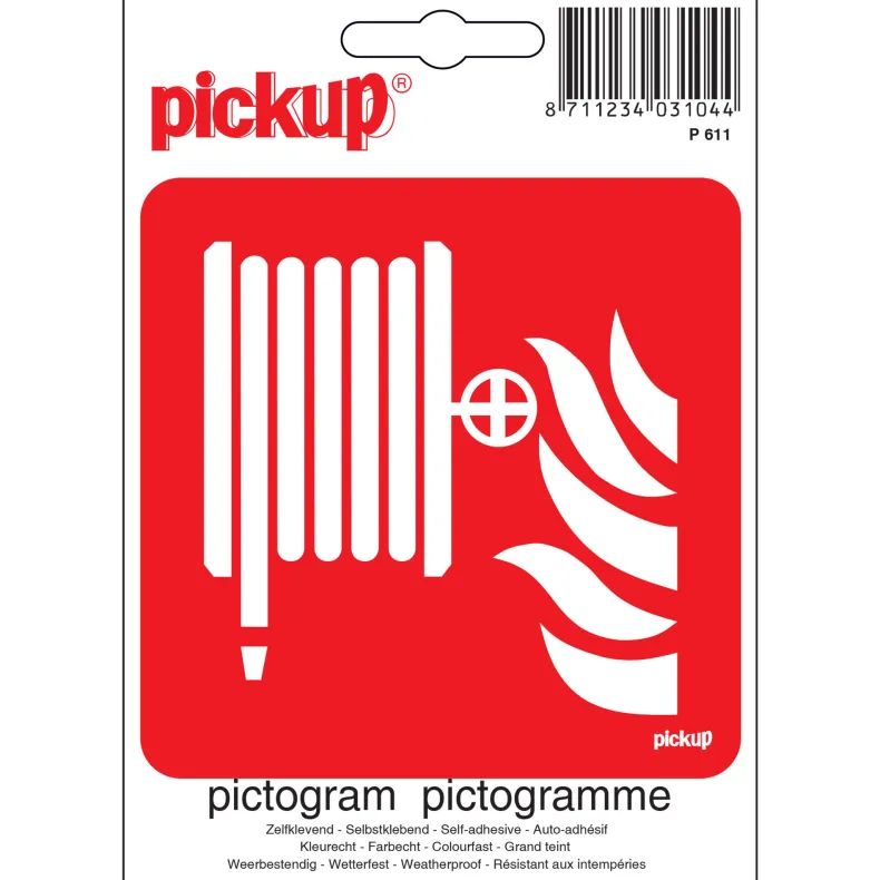 Pictogram plaats blusmiddel 10 x 10 cm
