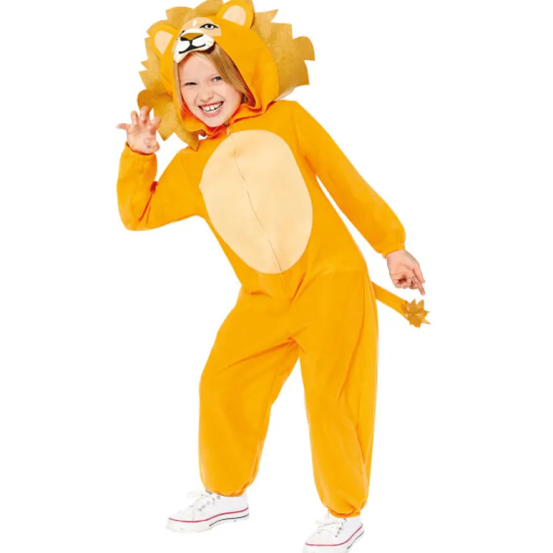 Leeuwenpak Onesie Kind - 6-8 jaar