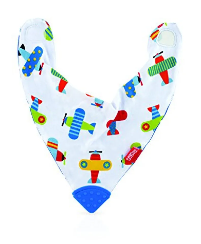 Kwijlslabber met bijthoek - 3m+