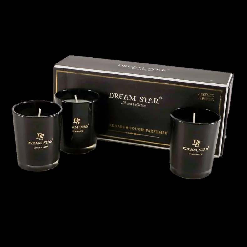 Set van 3 geurkaarsen White Tea