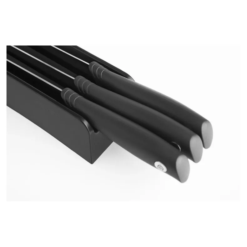 Lade messenblok + 3 messen