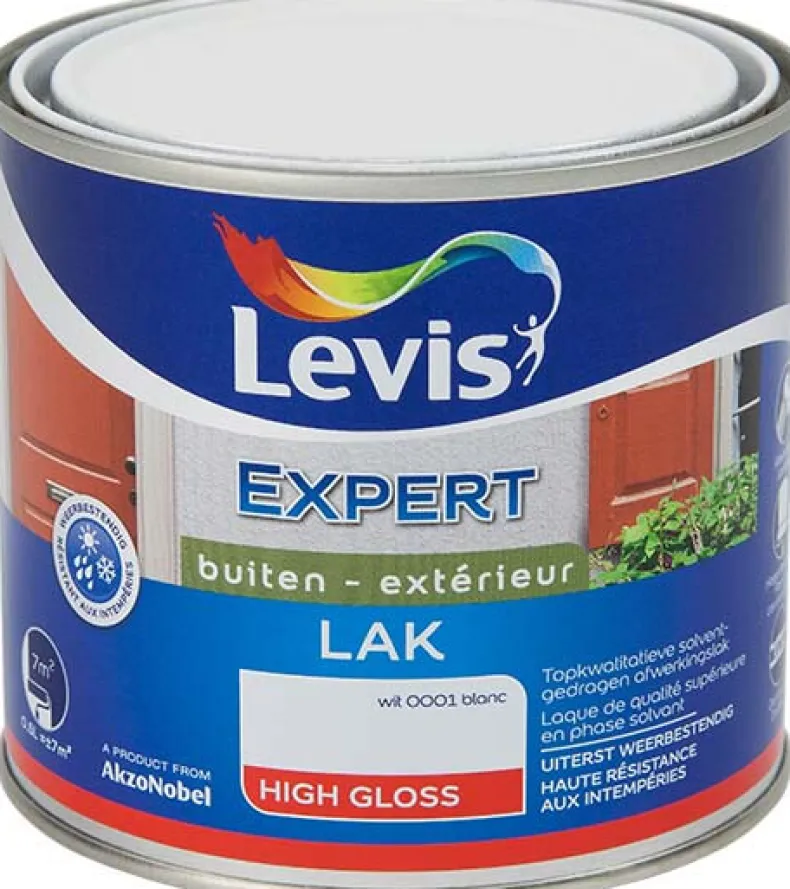 Lak expert hoge glans wit 0,5 L