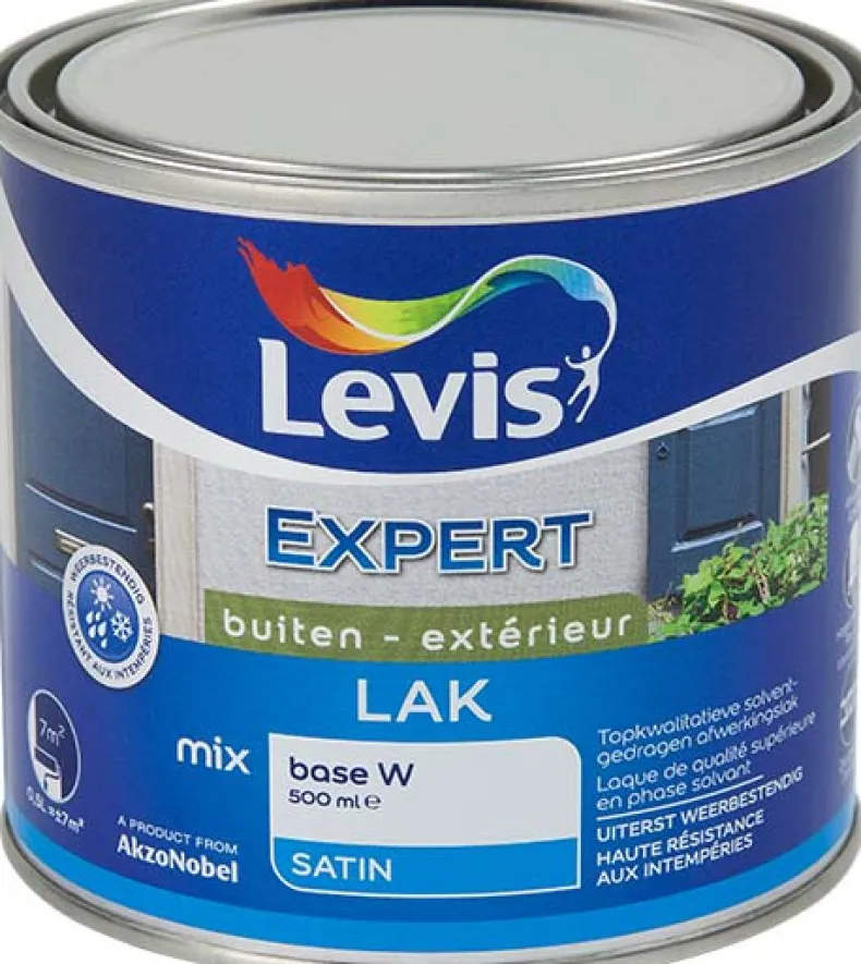 Lak expert satin mix 0,5 L wit
