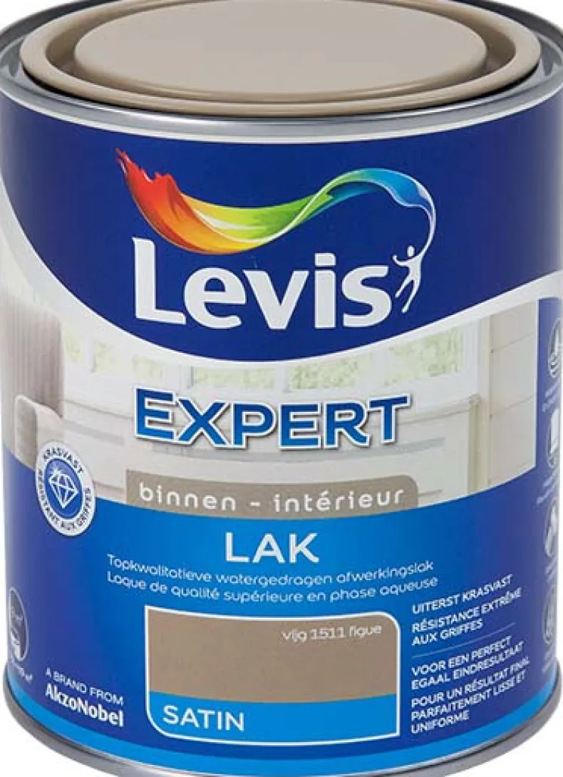 Lak regular satin vijg 750 ml