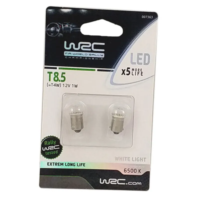 Lamp LED T8,5 12V - 2 stuks