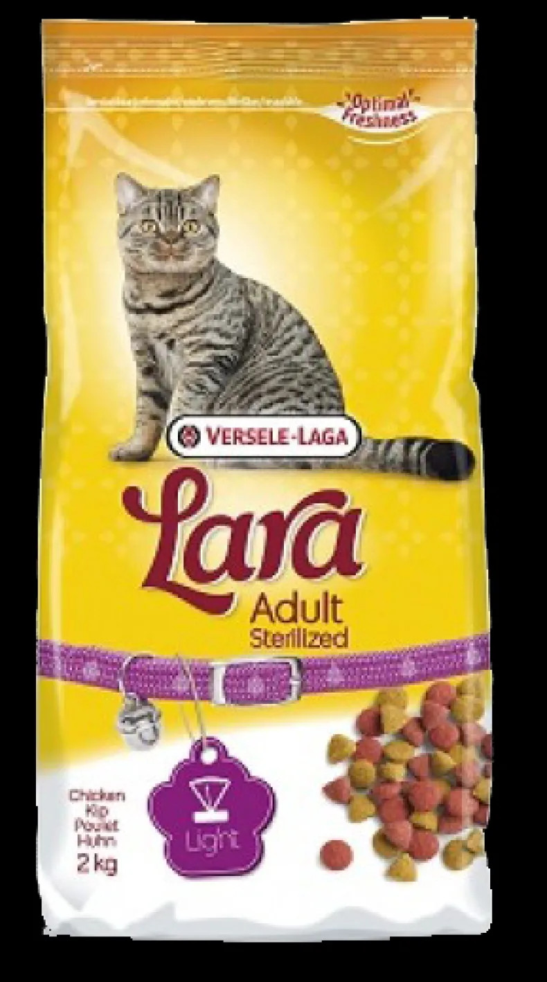 Lara adult sterilized 2 kg + 10 % gratis