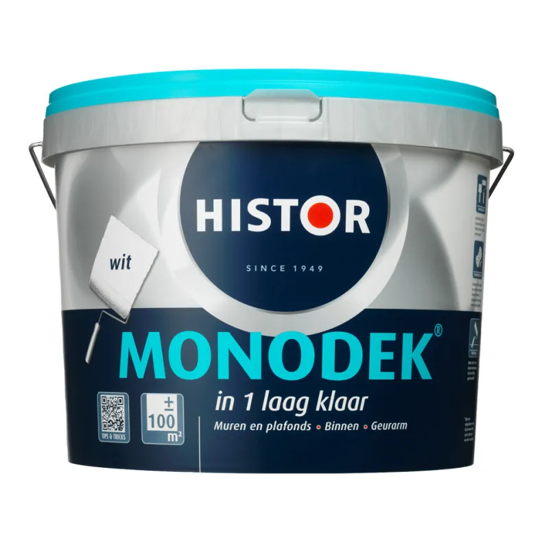 Latex Monodek mat wit 10 l