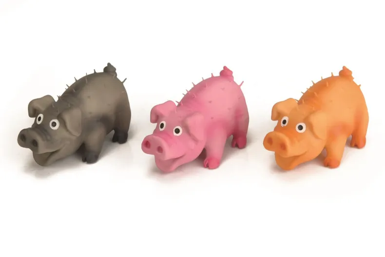 Latex piglets 10 cm