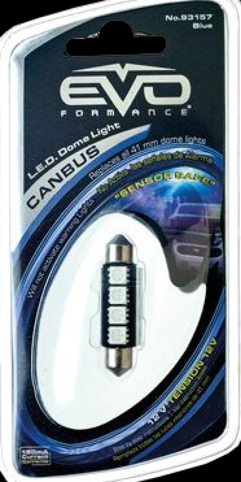 Led canbus blauw 41 mm