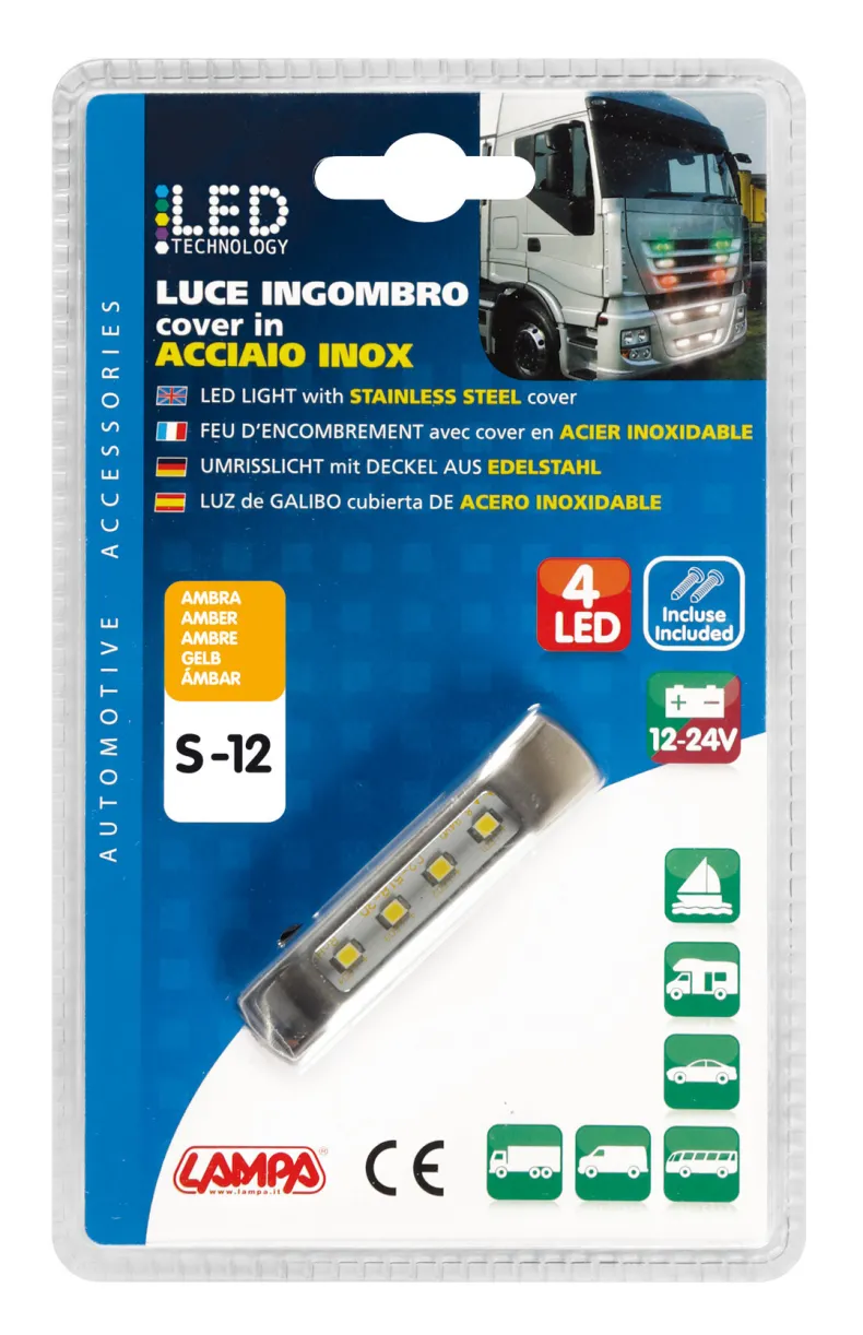 Led Contourlicht 12/24V Amber