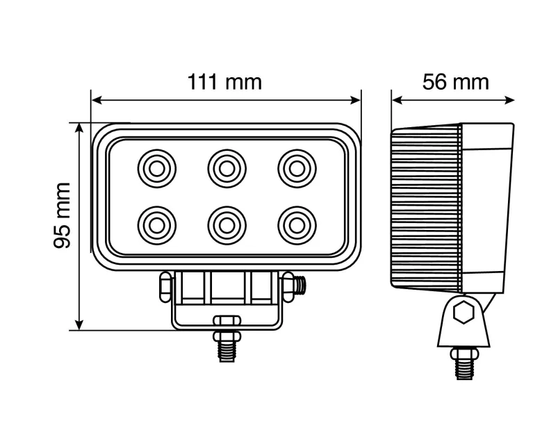 LED Hulpverlichting WL-2
