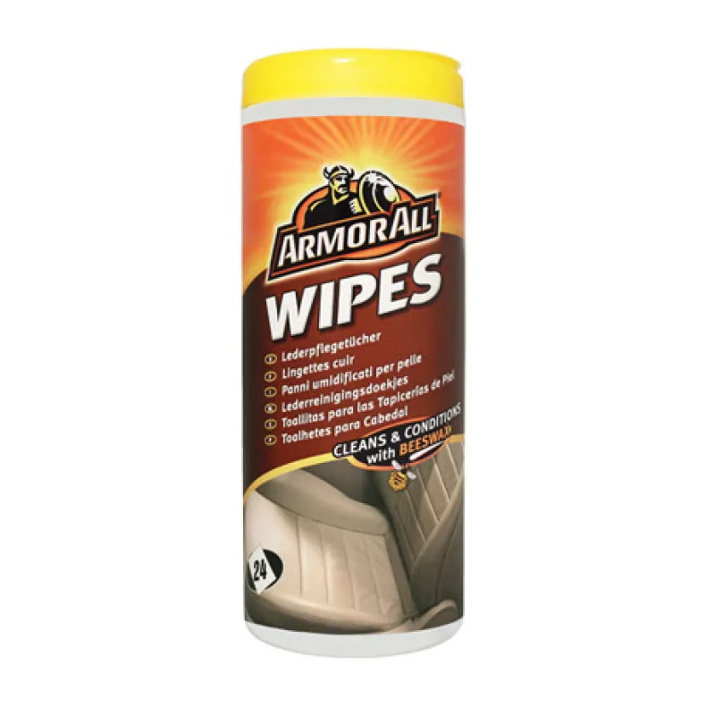 Lederreinigingsdoekjes - 24 stuks