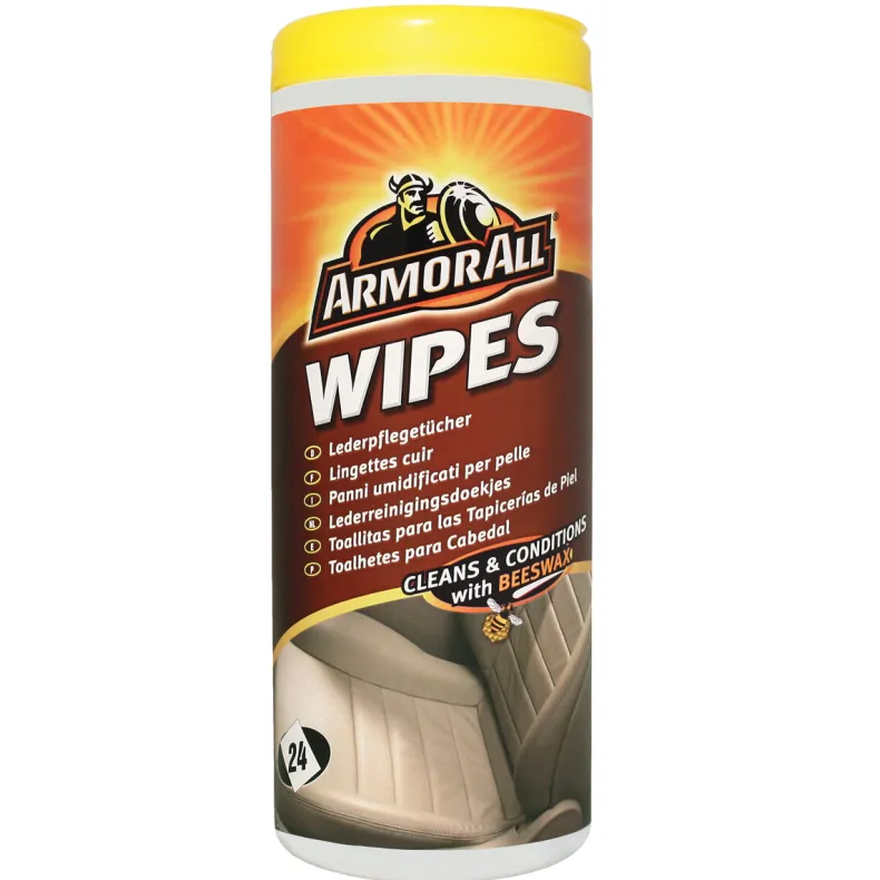 Lederreinigingsdoekjes - 24 stuks