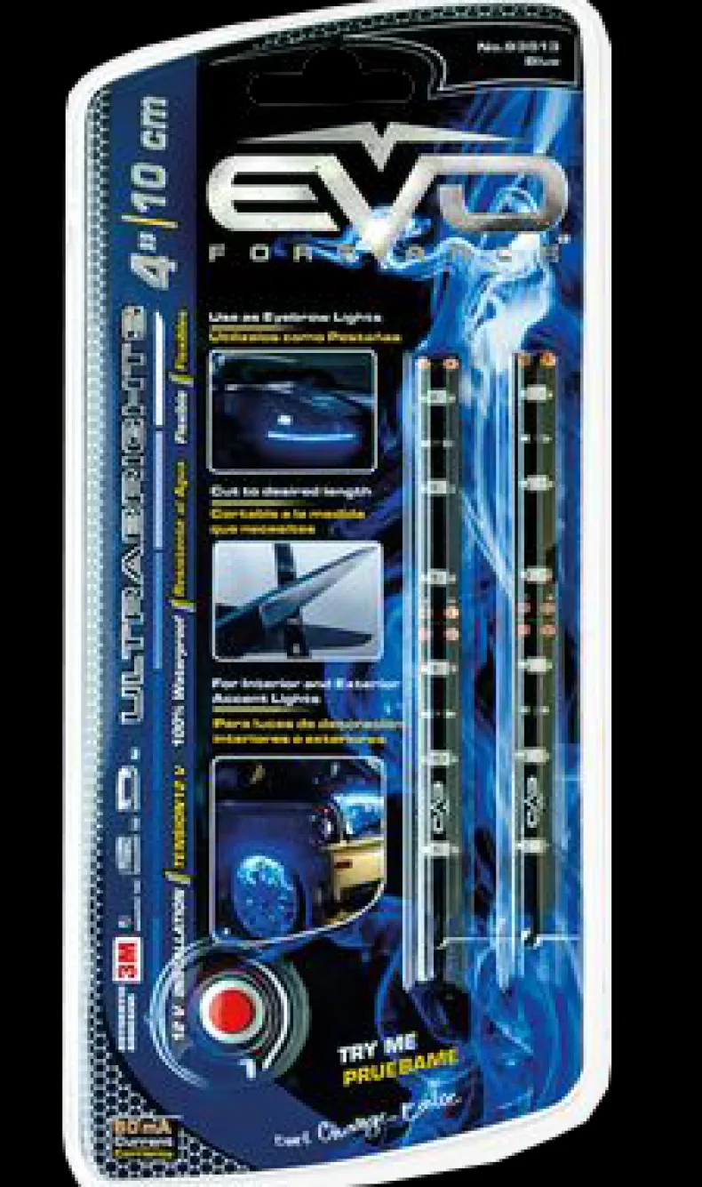 Ledstrip blauw 10 cm