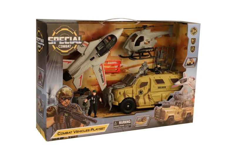 Legervoertuigen speelset