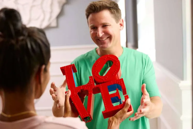 LEGO Art 31214 LOVE