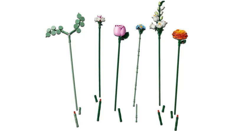 LEGO Botanicals 10342 Roze boeket