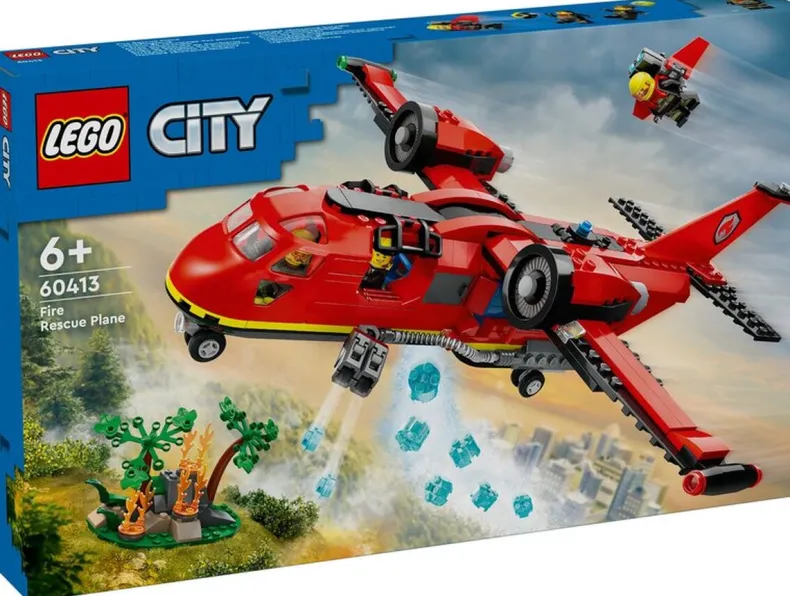 LEGO City 60413 Brandweervliegtuig