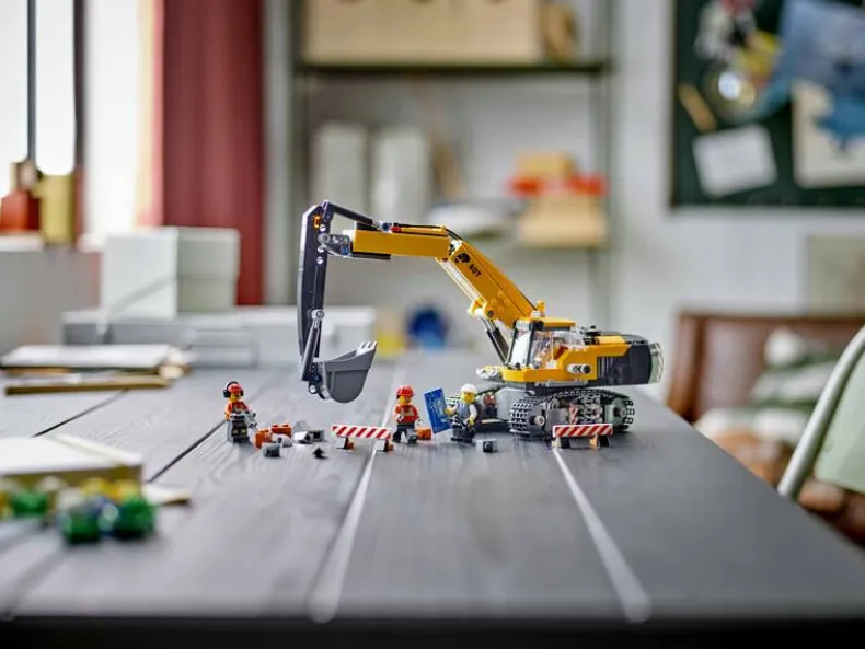 LEGO City 60420 Gele graafmachine