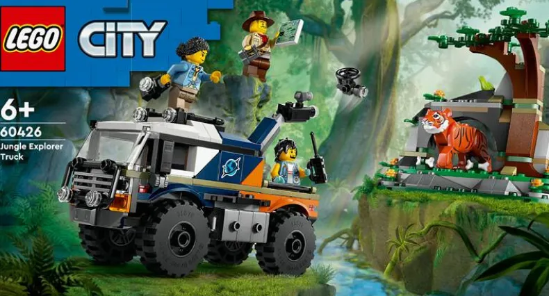 LEGO City 60426 Jungleonderzoekers: offroad truck