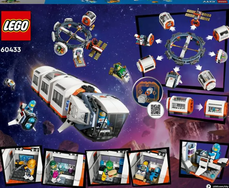 LEGO City 60433 Modulair ruimtestation