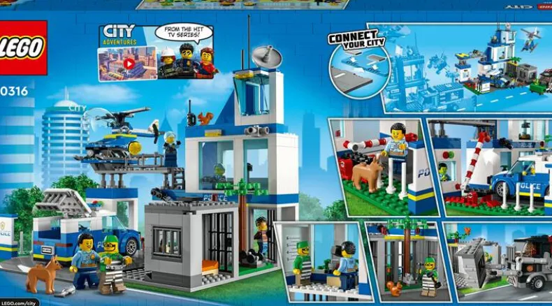 LEGO City 60316 Politiebureau