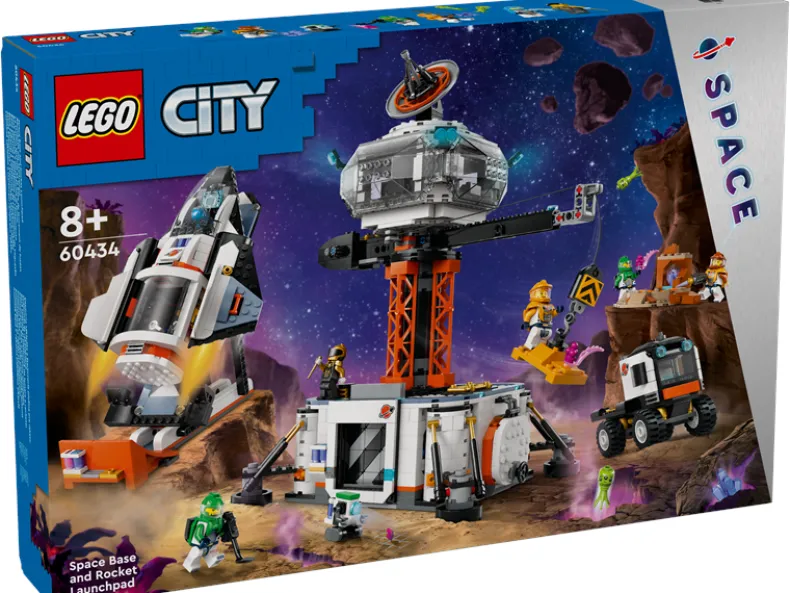 LEGO City 60434 Ruimtebasis en raketlanceringsplatform