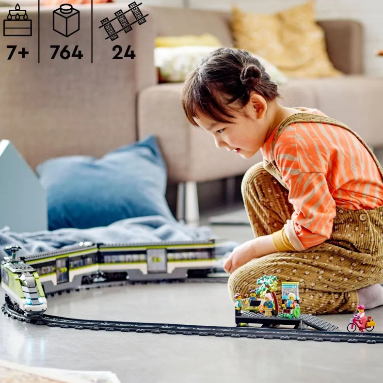 LEGO City 60337 Treinen Passagierssneltrein