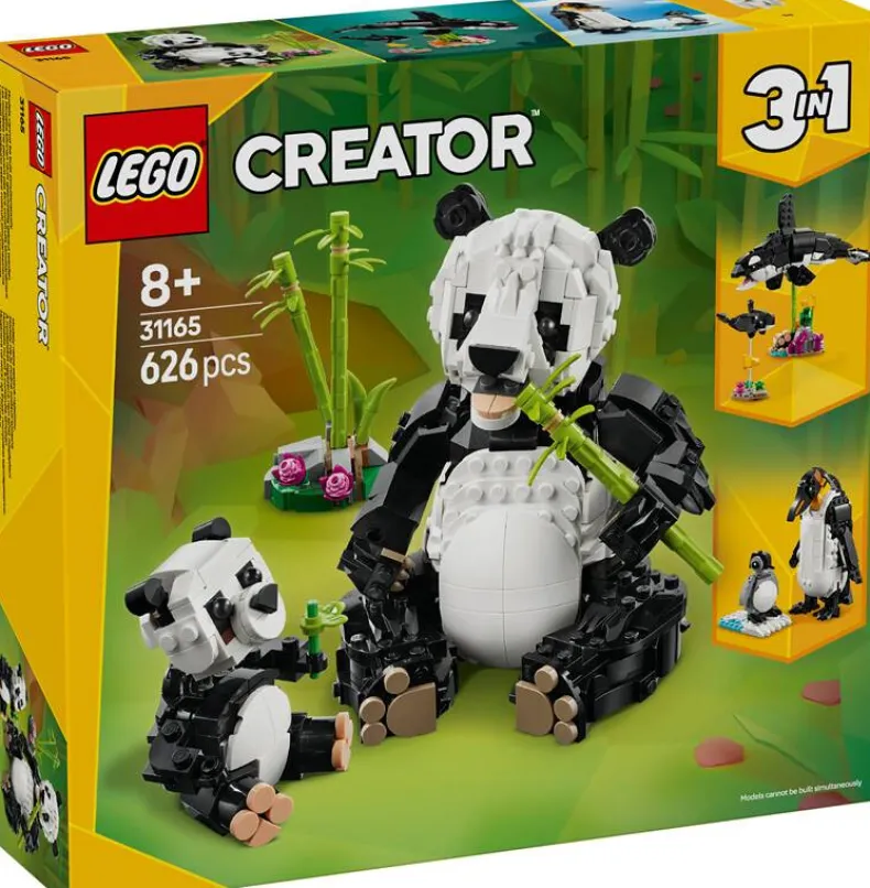LEGO Creator 31165 Wilde dieren: pandafamilie